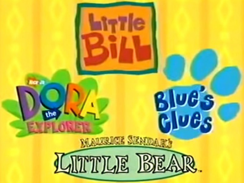 little bill dora explorer blues clues little bear puzzle