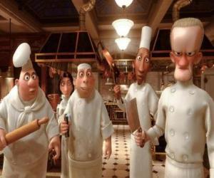 Chefs want to catch the mice puzzle