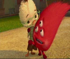 Chicken Little with an extraterrestrial puzzle