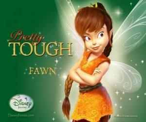 Fawn, fairy of the animals puzzle