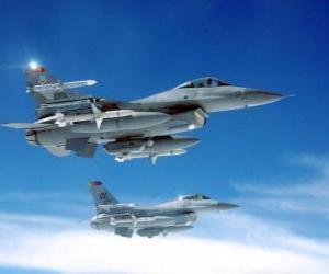 Fighter aircraft puzzle