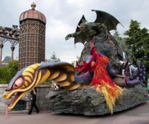 Float the villains - Disneyland Paris - puzzle