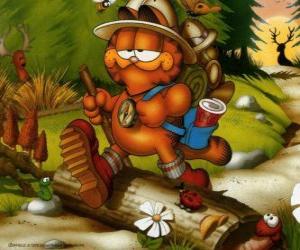 Garfield hiker puzzle