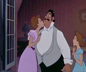 George, when seen together with his wife and Wendy the Jolly Roger flying. puzzle