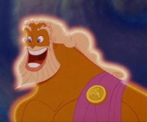 Greek god Zeus father of Hercules puzzle