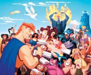 Hercules, acclaimed by the people puzzle