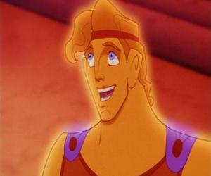 Hercules, the son of greek gods Zeus and Hera, a hero with the strength of the gods puzzle