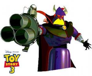 Imperatore Zurg è il grande nemico di Buzz Lightyear puzzle