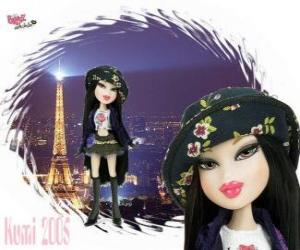 Lives in Tokyo, her friends say Lucky Bug, Fashion has many ideas, and likes to take pictures of all the sites you visit. She is Hawaiian puzzle