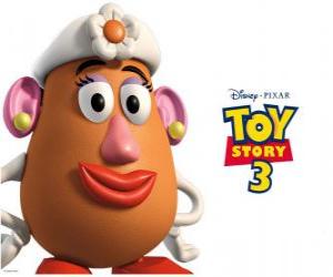 Mrs. Potato Head is Mr. Potato Head's wife puzzle