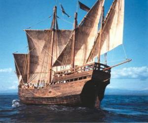 Pirate ship puzzle
