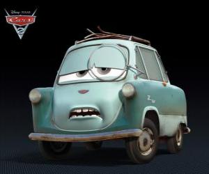 Professor Zündapp, Professor Z, one of the antagonists from Cars 2 puzzle