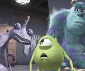 Randall Boggs is a direct rival to Sulley and is in on Watermoose's plan to kidnap children from human world puzzle