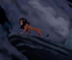 Scar in the King's Rock puzzle
