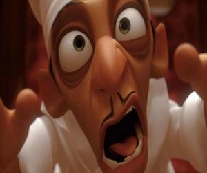 Skinner, the current chef at Gusteau's Restaurant, character quietly sinister and repellent. puzzle