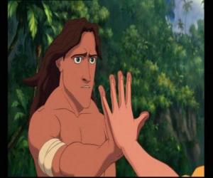 Tarzan and Jane is fired for this and his father returned to England puzzle