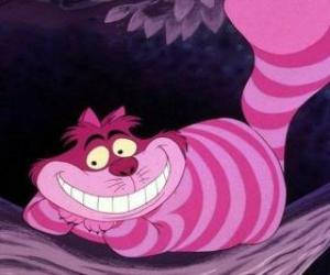 The Chesire Cat, an eerily grinning feline that can disappear and reappear at will puzzle