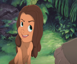The child Tarzan puzzle