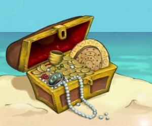 The coffer of the treasure puzzle