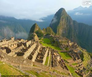 The impressive Inca Historic Sanctuary of Machu Picchu in Peru puzzle