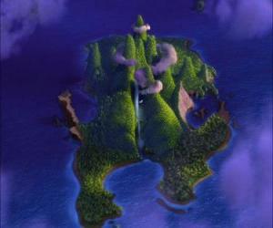 The Land of the Fairies, a secret hideaway deep in the Country of Neverland where they live all Disney Fairies puzzle