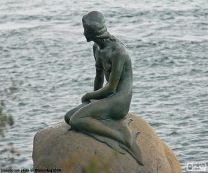 The Little Mermaid, Copenhagen, Denmark puzzle