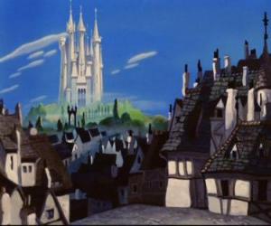 The people with the king's palace in the background puzzle