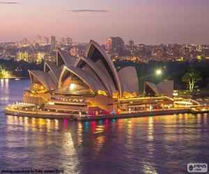 The Sydney Opera House in Australia, by the Danish architect Jørn Utzon puzzle