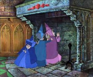 The three fairy godmothers puzzle