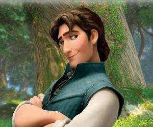 The young and handsome thief Flynn Rider  puzzle