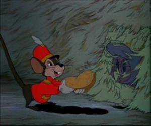 Timothy the mouse da feed to Dumbo puzzle
