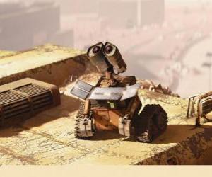 Wall-e recharge your batteries using solar panels puzzle