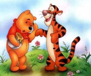 Winnie The Pooh and Tigger puzzle