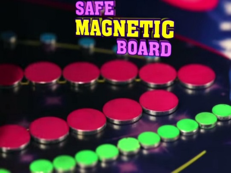 safe magnetic board puzzle