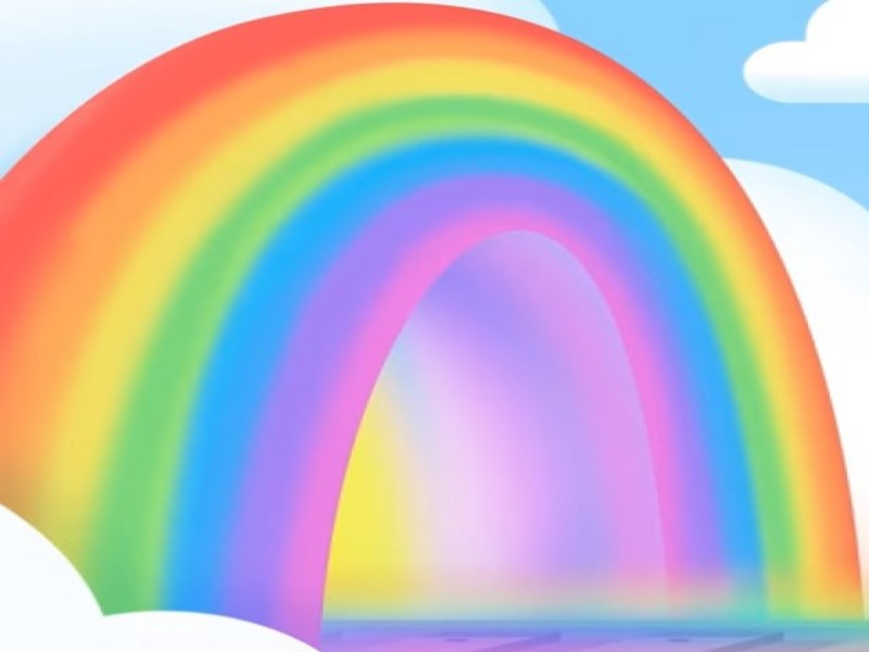 rainbow tunnel puzzle