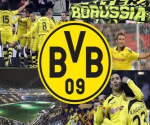 09 BV Borussia Dortmund, German football club puzzle