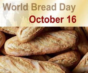 16 October, world bread day puzzle