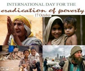 17 October, International Day for the Eradication of Poverty puzzle