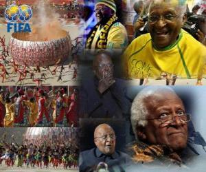 2010 FIFA Presidential Award for Archbishop Desmond Tutu puzzle