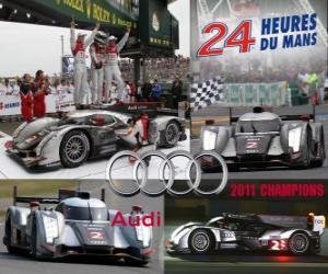 2011 24 Hours of Le Mans Champions Audi R18 TDI puzzle