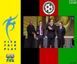 2013 FIFA Fair Play Award for Afghanistan puzzle