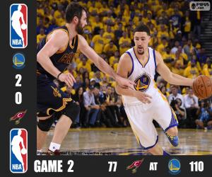 2016 NBA The Finals, Game 2 puzzle