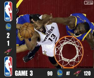 2016 NBA The Finals, Game 3 puzzle