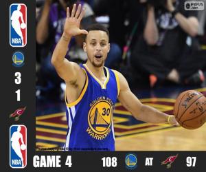 2016 NBA The Finals, Game 4 puzzle