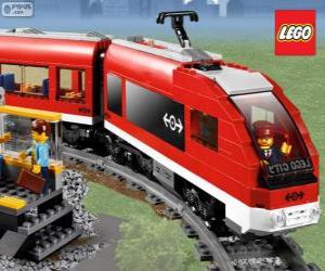 A Lego train puzzle