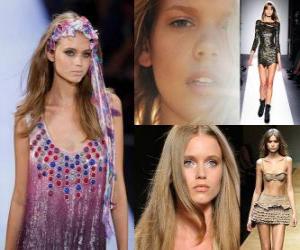 Abbey Lee is an Australian fashion model puzzle