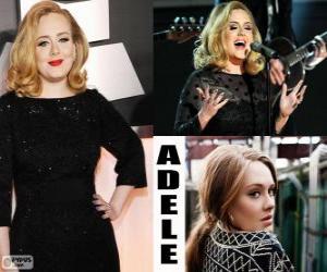 Adele, is a British singer-songwriter puzzle