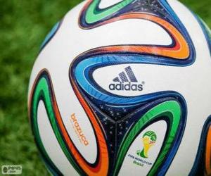 Adidas Brazuca, the official ball of the 2014 FIFA World Cup in Brazil puzzle