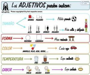 Adjectives (Spanish) puzzle