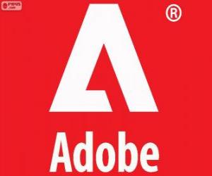 Adobe logo puzzle